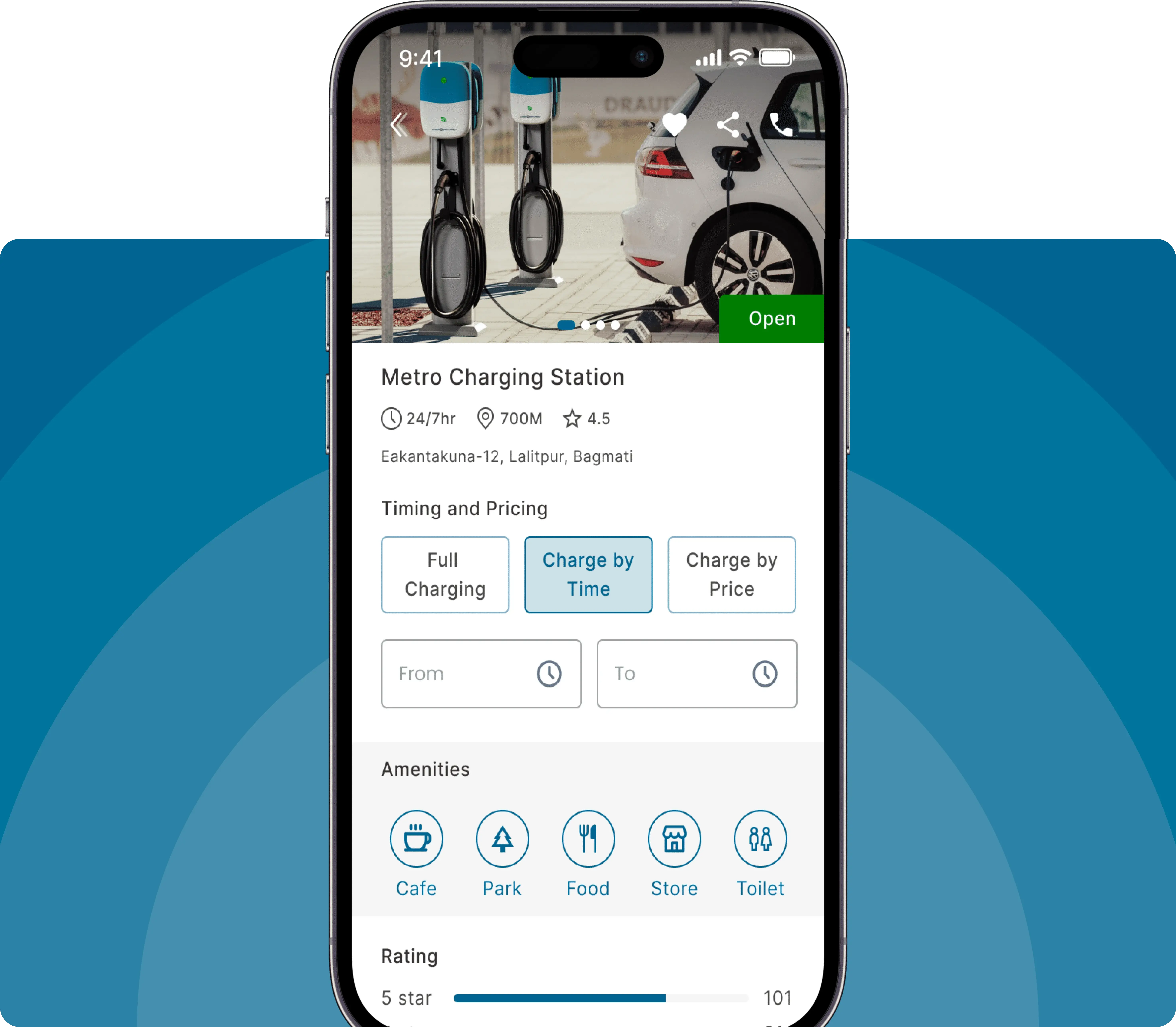 Extensive Charging Network