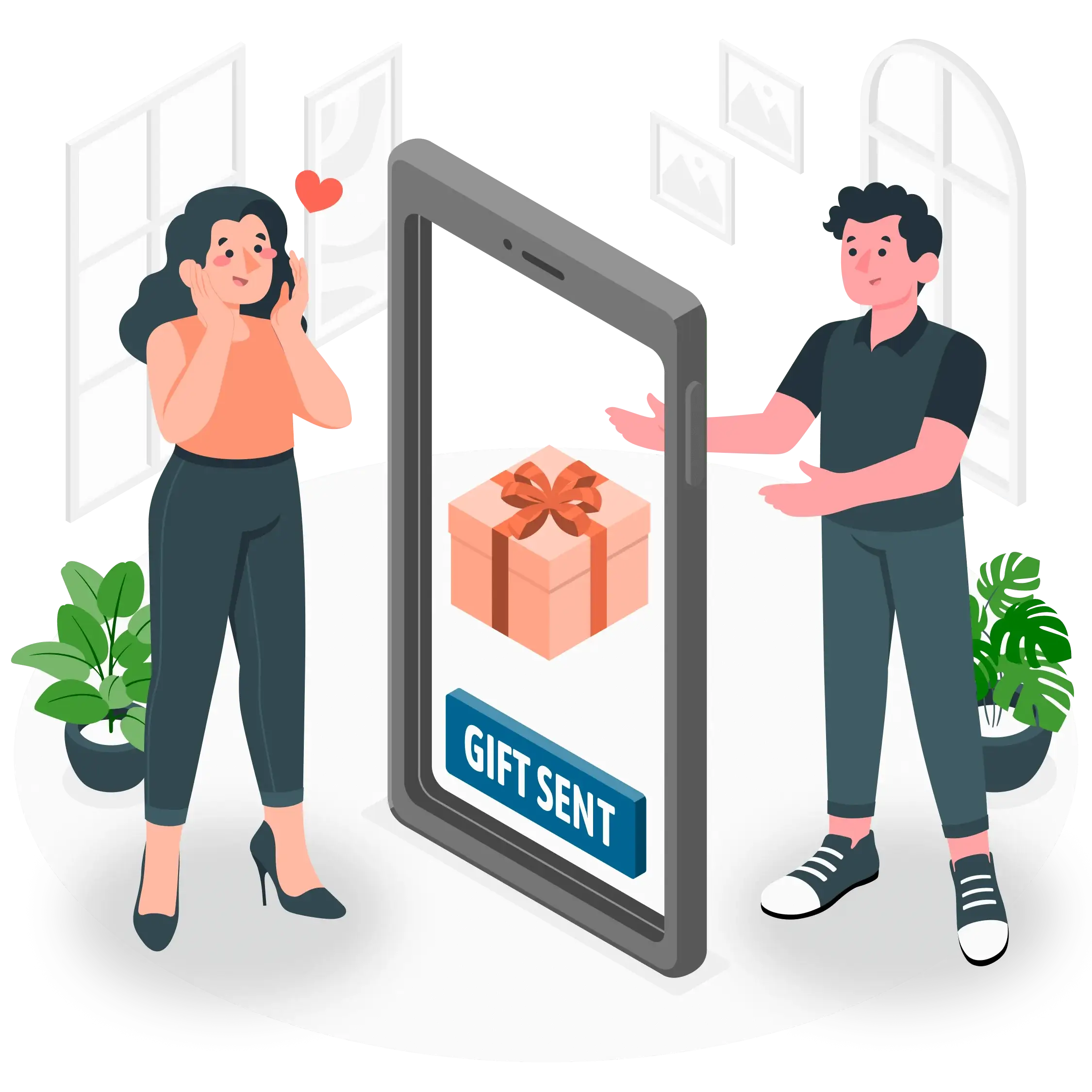 Send gifts to your loved ones